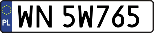 WN5W765