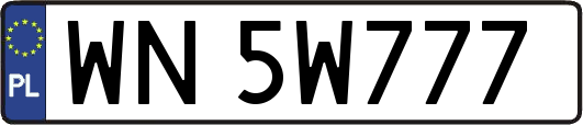 WN5W777