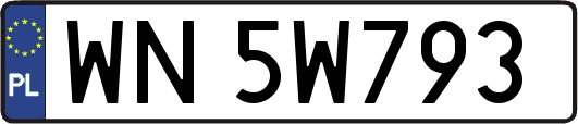 WN5W793