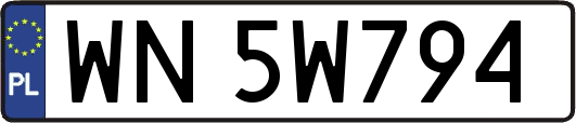 WN5W794