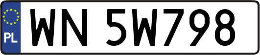 WN5W798