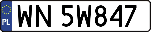 WN5W847