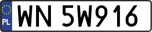 WN5W916