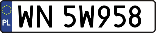 WN5W958