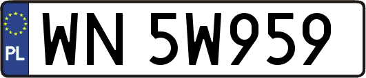 WN5W959