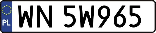 WN5W965
