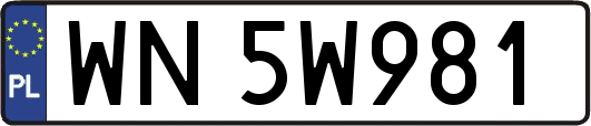 WN5W981