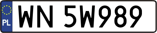 WN5W989