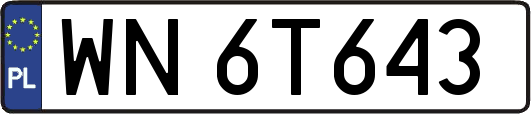 WN6T643