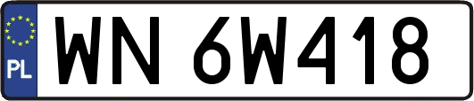 WN6W418