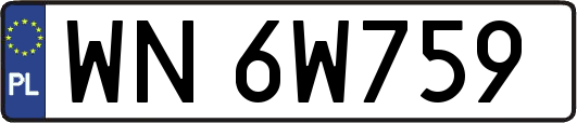 WN6W759