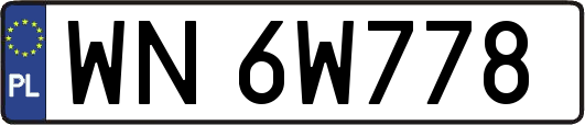 WN6W778