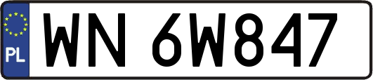 WN6W847