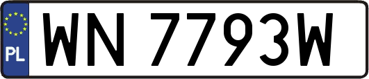 WN7793W