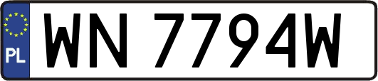 WN7794W