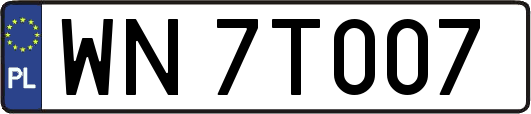 WN7T007