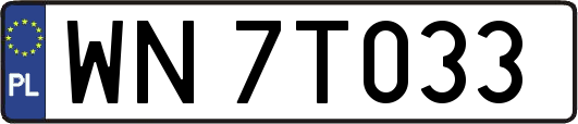 WN7T033