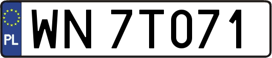 WN7T071