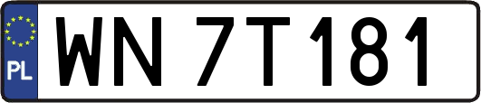 WN7T181
