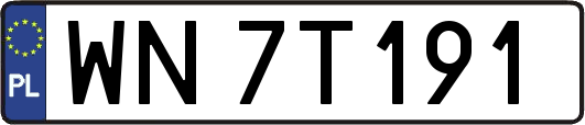 WN7T191