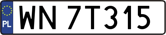 WN7T315
