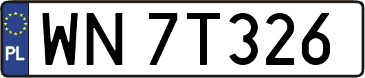 WN7T326