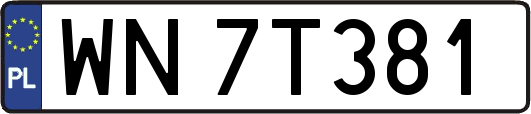 WN7T381