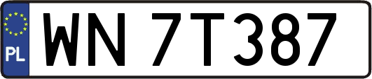 WN7T387