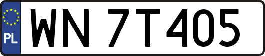 WN7T405
