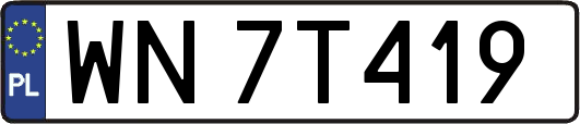 WN7T419