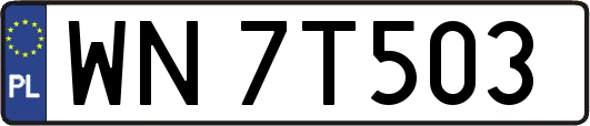 WN7T503