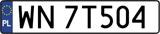 WN7T504