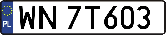 WN7T603