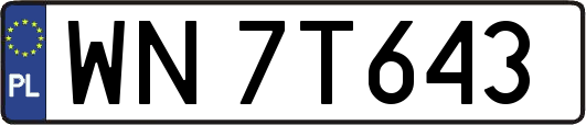 WN7T643