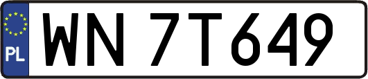 WN7T649