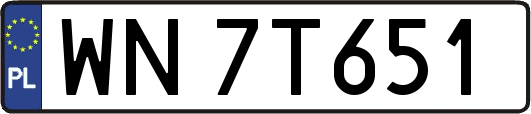 WN7T651