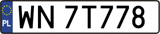 WN7T778
