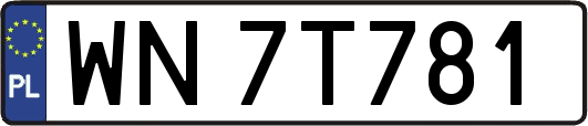 WN7T781