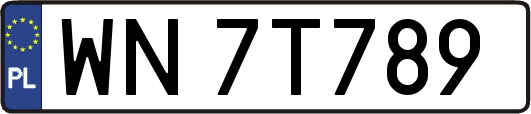 WN7T789