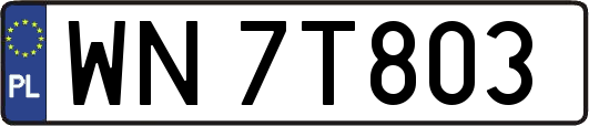 WN7T803