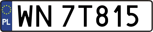 WN7T815