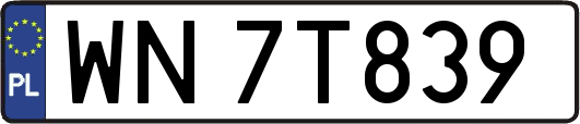 WN7T839