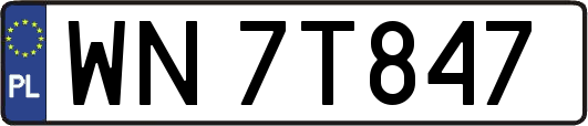 WN7T847