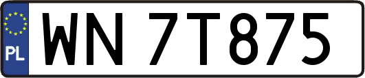 WN7T875