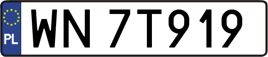 WN7T919