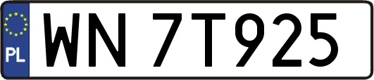 WN7T925