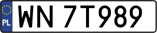 WN7T989