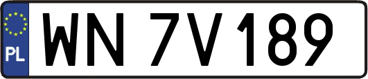 WN7V189