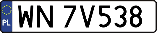 WN7V538