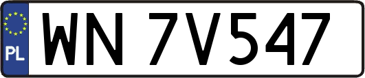 WN7V547